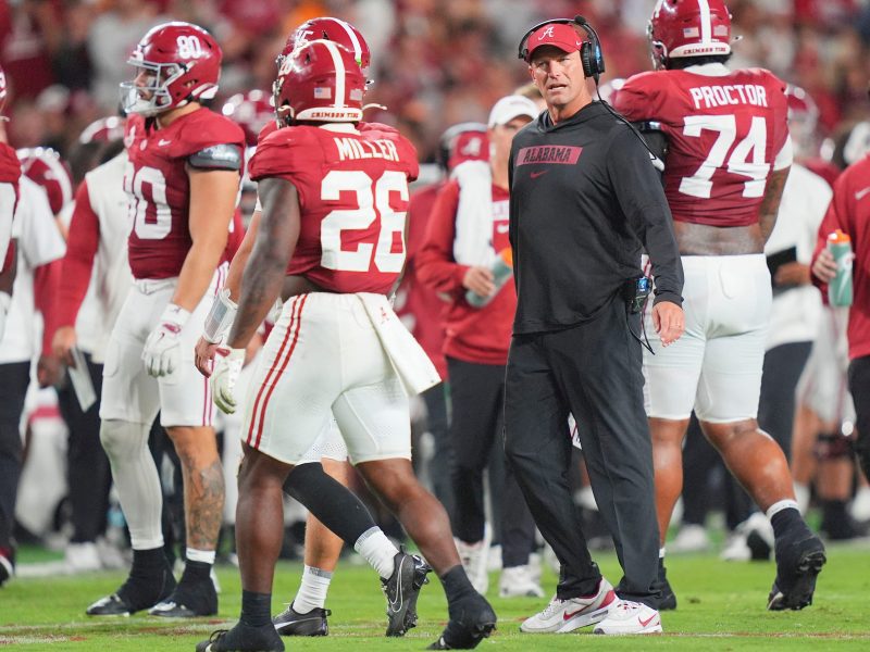 Alabama smokes Tennessee, DeBoer is college football’s top big-game coach
