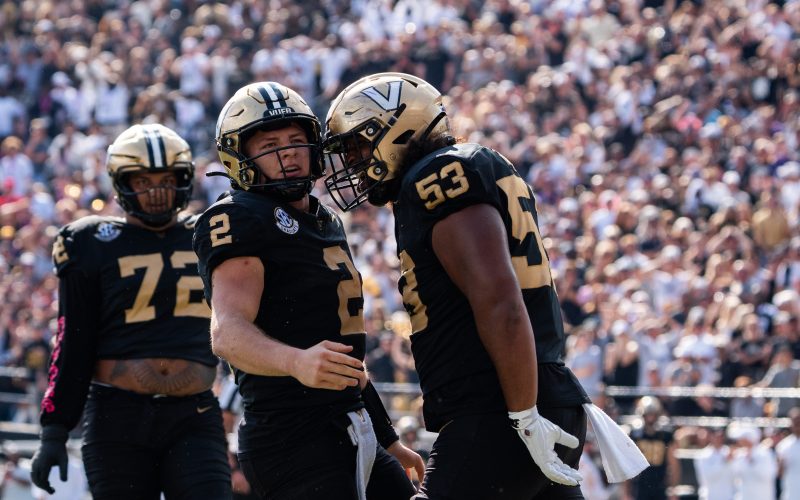 Vanderbilt needs Notre Dame’s helmet magic. CFP just doesn’t trust Vandy